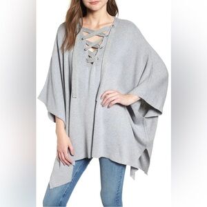 Bishop & young light grey oversized sweater